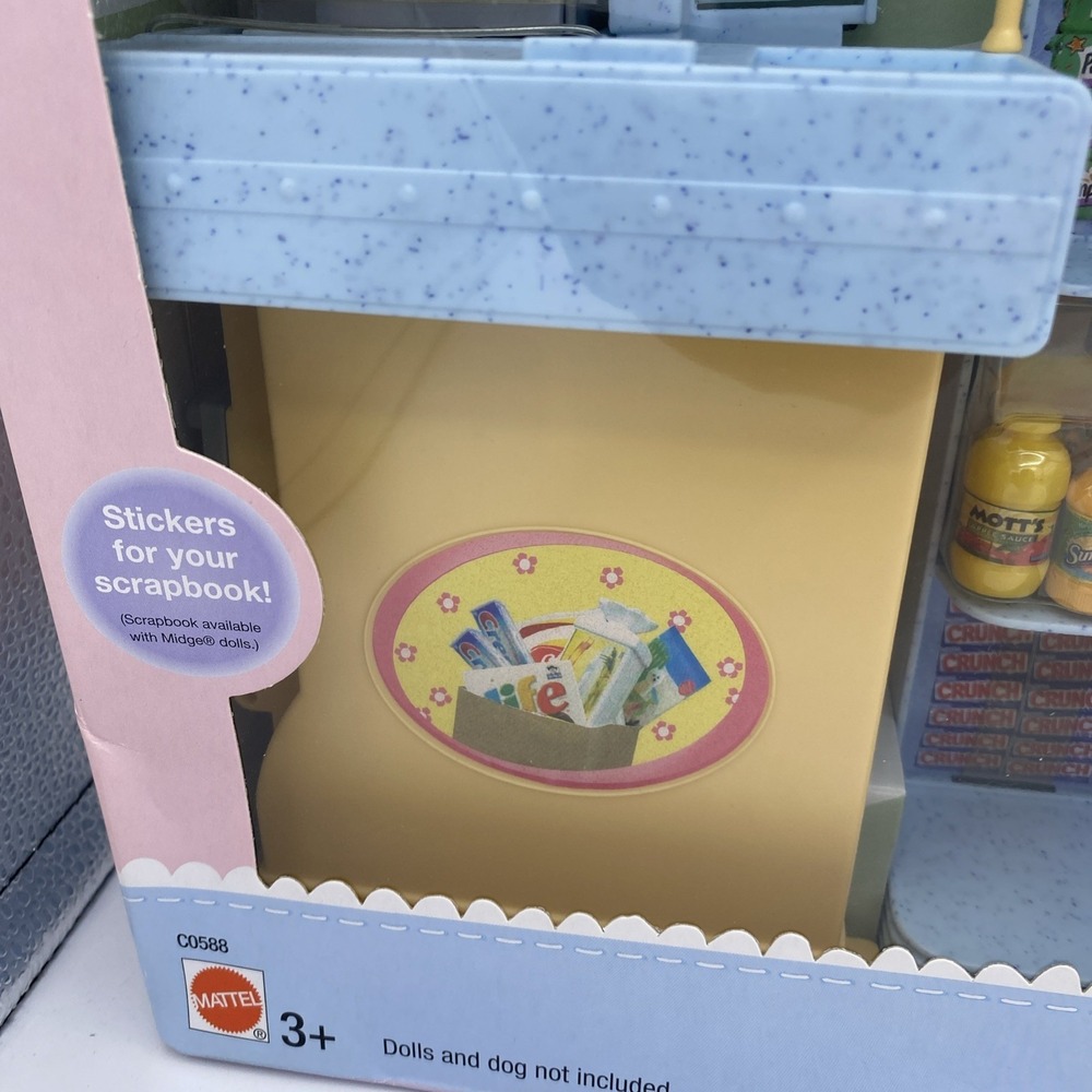 Barbie Happy Family Neighborhood Shopping Fun Playset Supermarket Store RHTF NIB - Picture 4 of 16